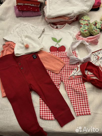 Одежда пакетом для девочки 74-80-86р