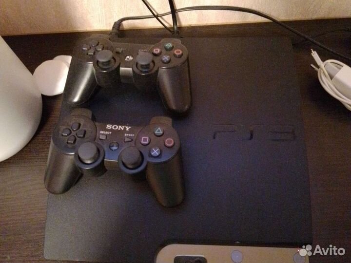 Игровая приставка ps3 super slim прошитая