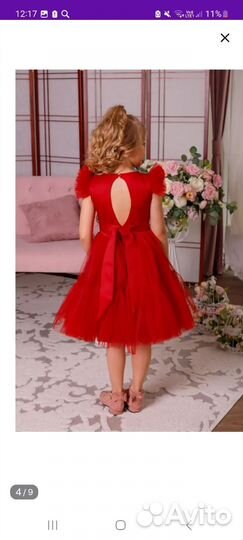 Вечернее платье для девочки 122
