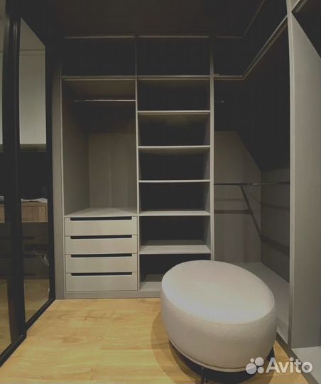 Гардеробная на заказ от производителя