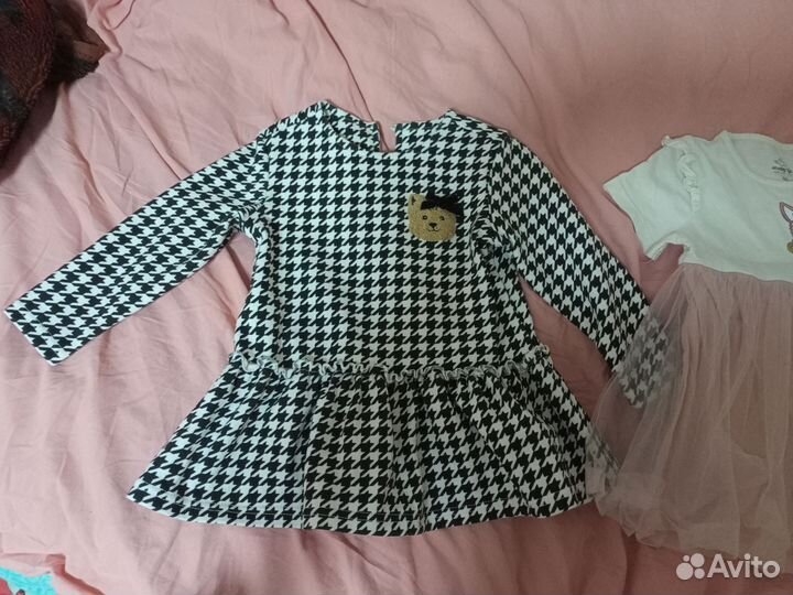 Платье для девочки 86