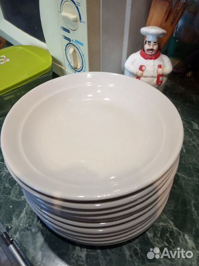 Тарелка фарфоровая СССР, Бугульминский фз