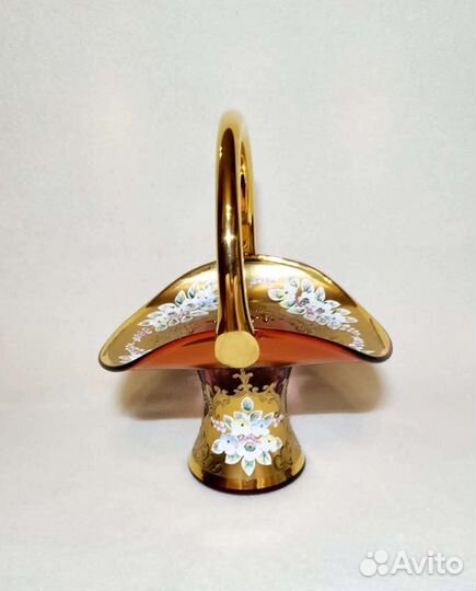 Корзинка (конфетница ). Чехия, Богемия