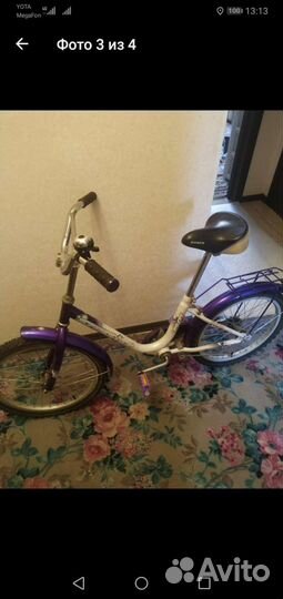 Велик в отличном состоянии для девочек