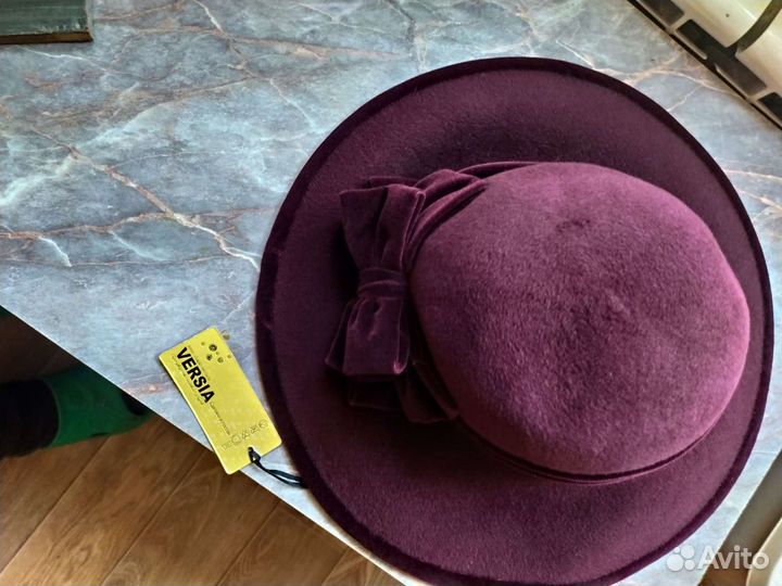 Шляпа фетровая, свалена из норки