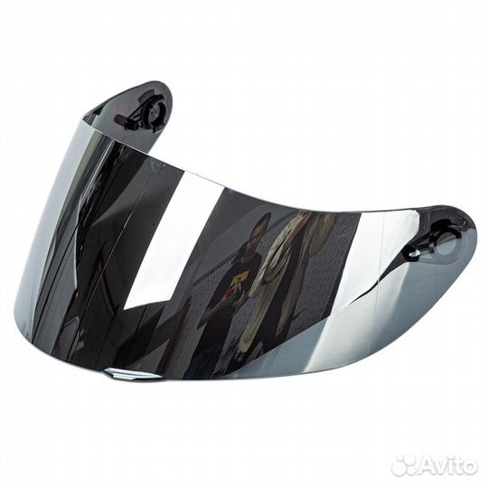 Визор стекло для шлема AGV K1/K3SV/K5, хром