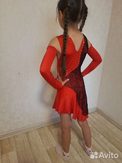 Костюм для фигурного катания 128 134