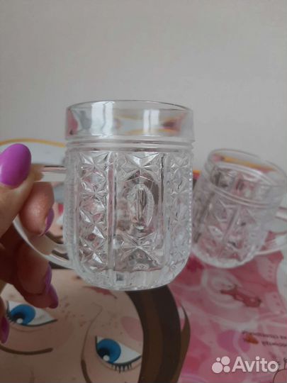 Хрустальные кружки