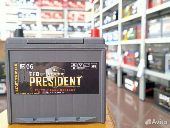 Аккумулятор Mazda cx 5 President 60a/h efb