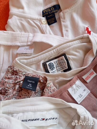 Брендовые детские вещи на девочку 98-104