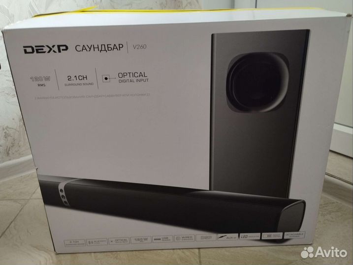 Саундбар новый