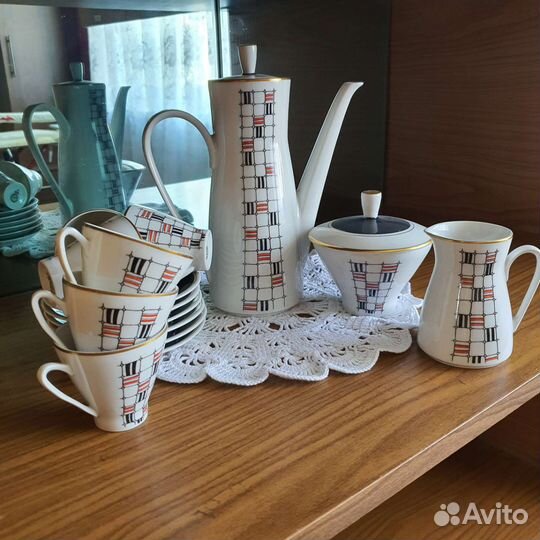 Кофейный сервиз фарфор