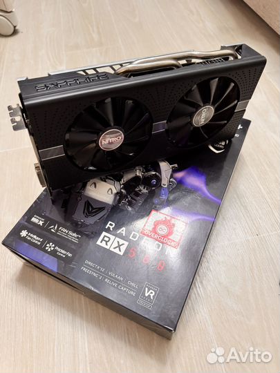 Видеокарта amd radeon sapphire nitro+ rx580 8gb