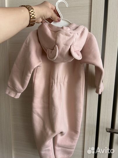 Флисовый комбинезон 86