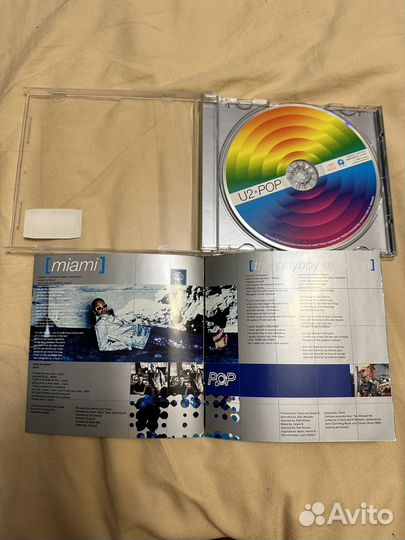 Фирменные cd диски U2