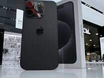 iPhone 15 Pro Max 256 гб черный титан (1sim+eSim)