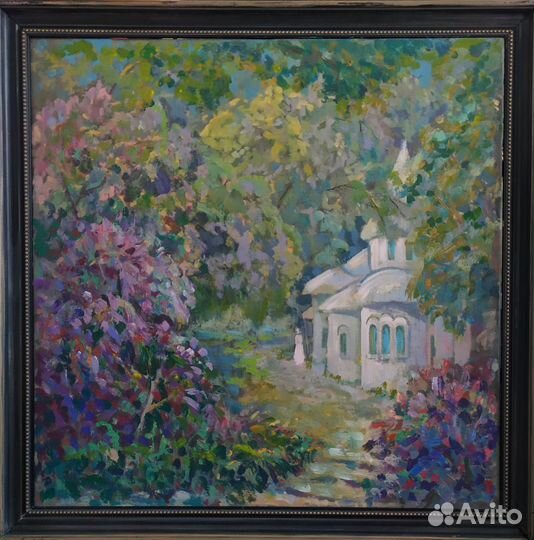 Картина акрилом на холсте