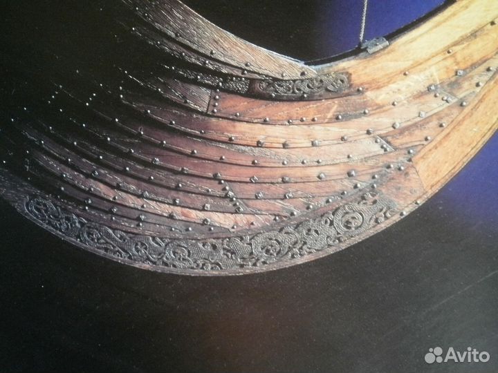 Драккар викингов Viking skepp 35х50см Музей моря