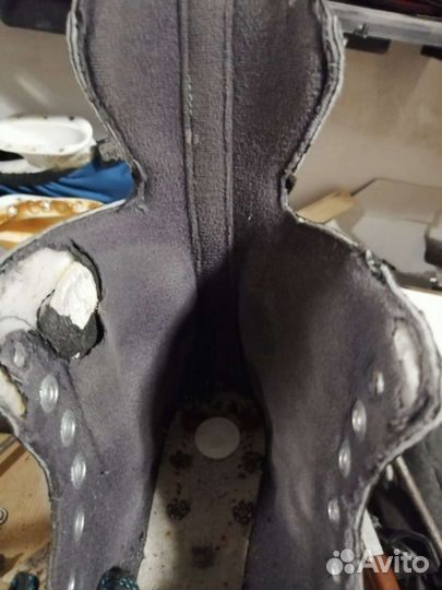 Краги хоккейные, замена ладошек