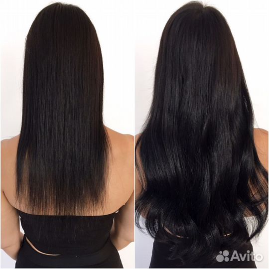 Наращивание натуральных волос