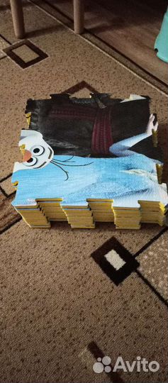 Детский коврик пазл