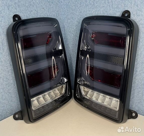 Задние светодиодные фонари. Фары Нива 21213