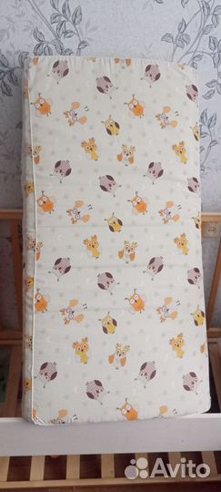 Матрас в детскую кроватку 120 на 60