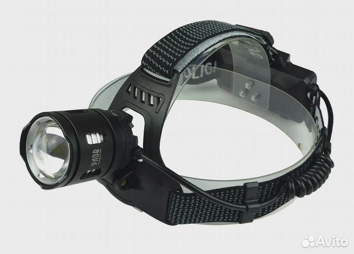 Яркий налобный фонарь на аккумуляторе