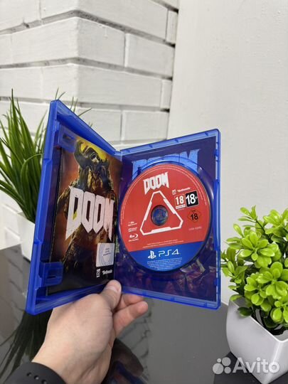 Диски на ps4 doom