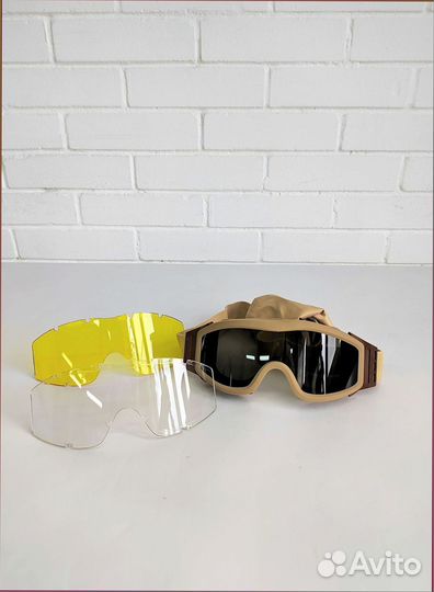 Тактические очки противоосколочные
