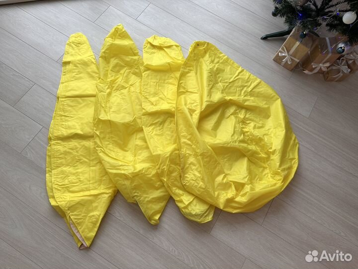 Чехол желтый для кресла груши