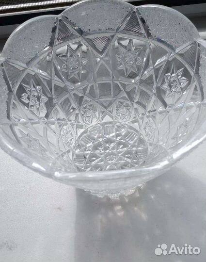 Ваза хрустальная СССР