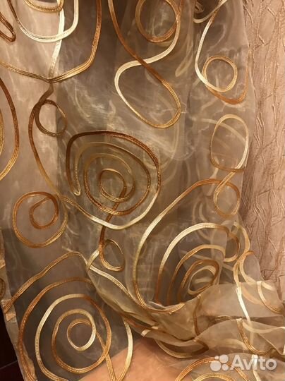 Тюль новая и б/у