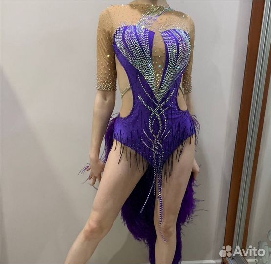 Платье Латина(La) для спортивно бальных танцев