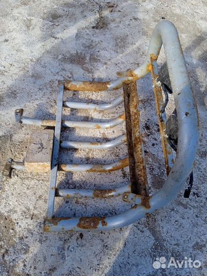 Кенгурятник на chevrolet ниву