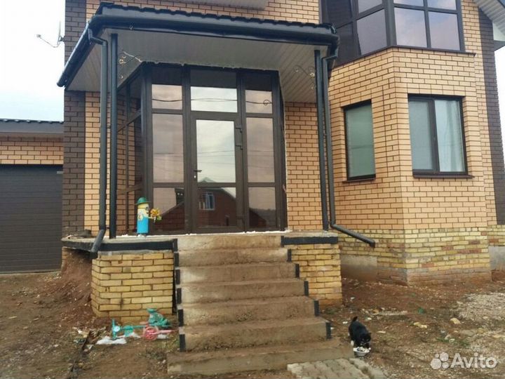 Окна двери под дерево зеркальные