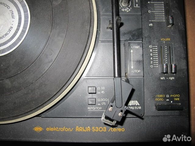 Проигрыватель винила СССР