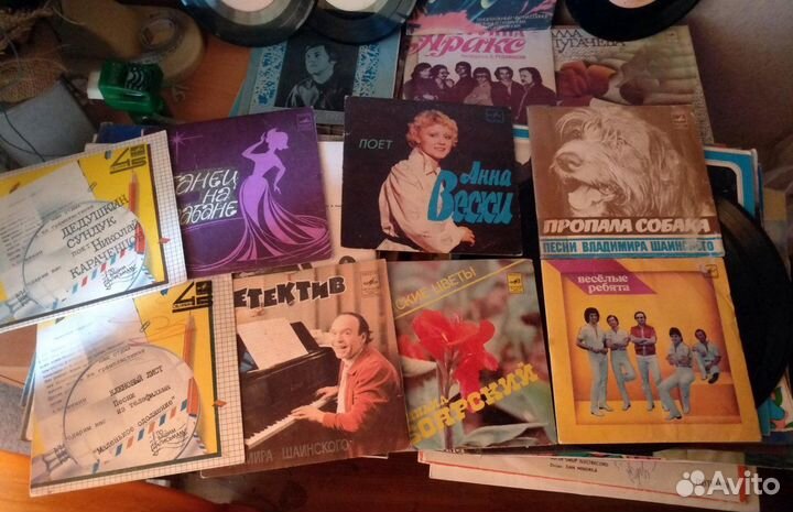 Виниловые пластинки СССР
