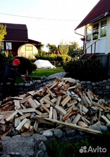 Дрова Береза с доставкой в Выборге
