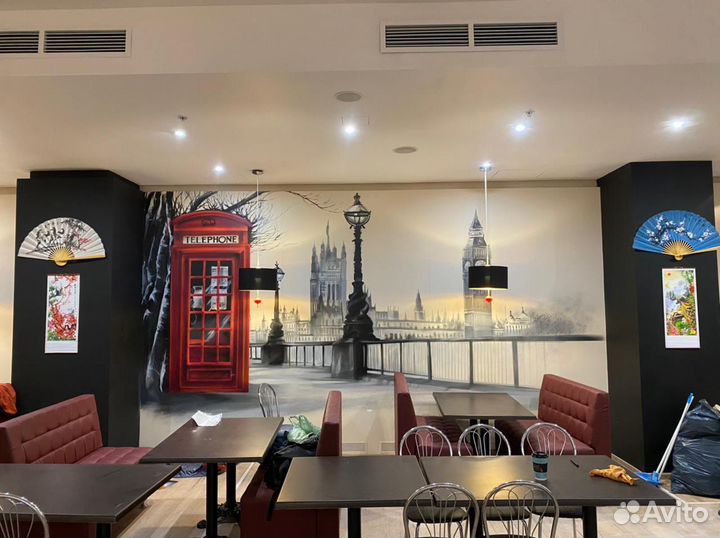 Граффити. Художник. Роспись стен