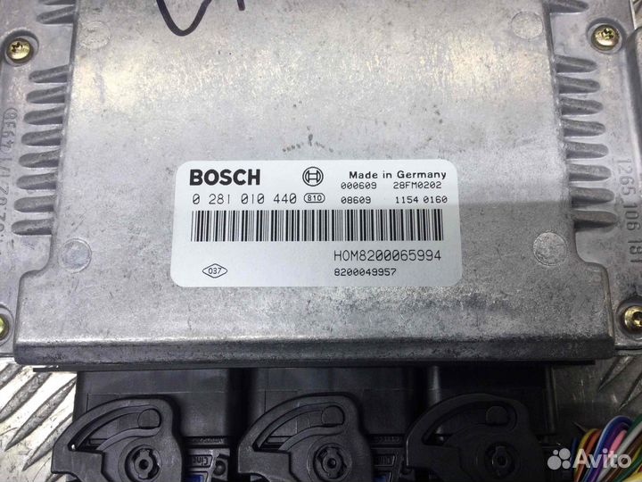 Блок управления двигателем Volvo V40 0281010440 D4