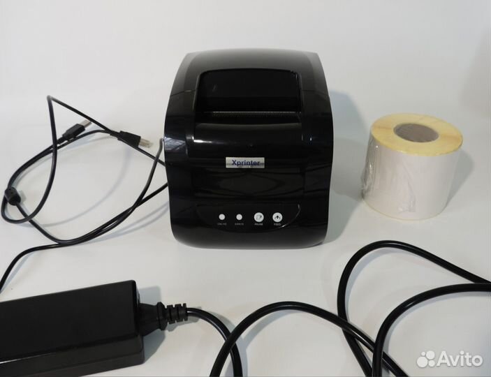 Термопринтер Xprinter XP-365B принтер этикеток