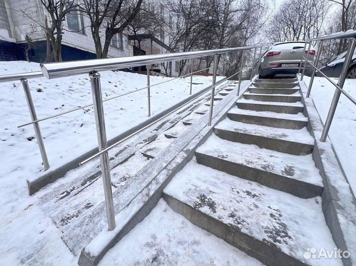 Перила из нержавейки