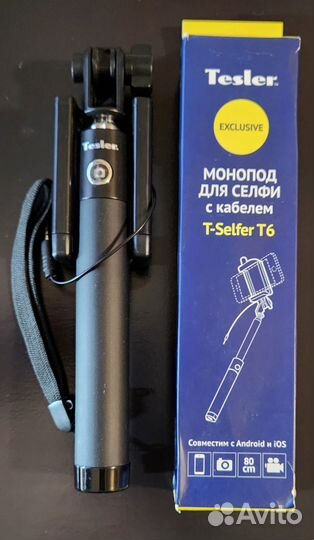 Монопод для селфи селфи палка Tesler T-Selfer T6