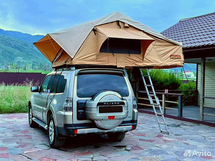 Палатка на крышу авто Kampina-02L-165-Hard-PRO