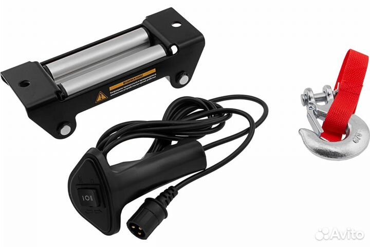 Лебедка автомобильная LB- 2200, 2,2 т, Denzel