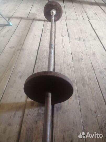 Штанга гриф блины бу