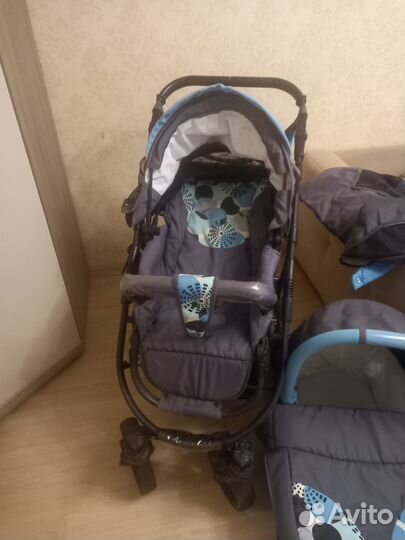 Детская коляска 2 В 1,от 0 до 3-Х лет