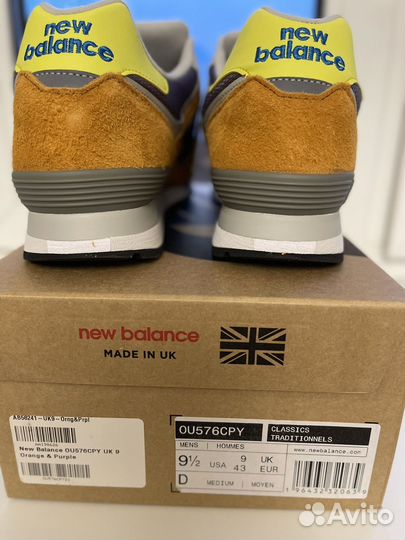 New Balance 576 made in england Оригинал 9,5US