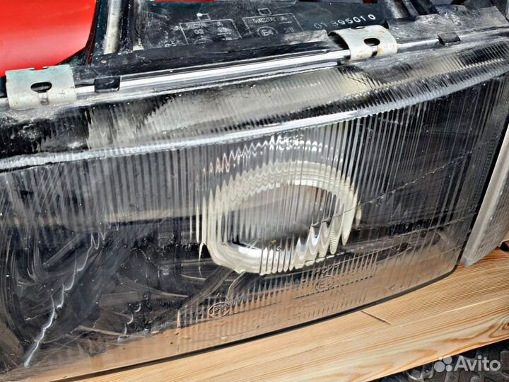 Фары с линзами Passat B3